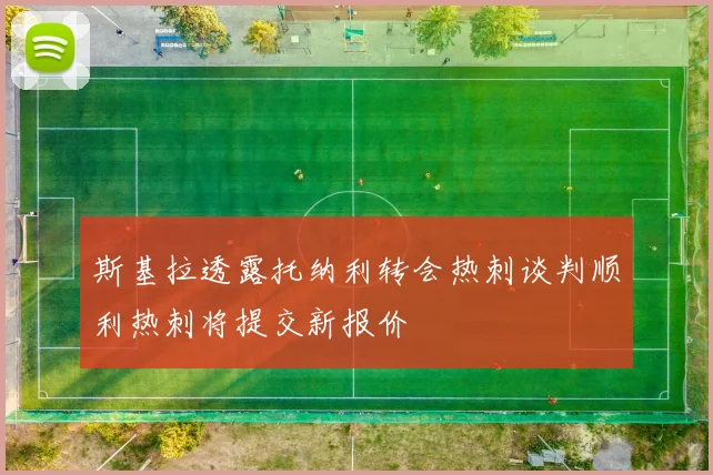 斯基拉透露托纳利转会热刺谈判顺利热刺将提交新报价